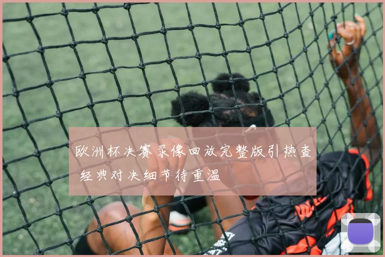 欧洲杯决赛录像回放完整版引热查 经典对决细节待重温